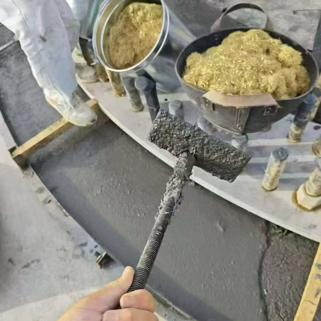 黑水C120钢纤维高强无收灌浆料 轧机压缩机汽轮机发电机锻压设备底座灌浆材料